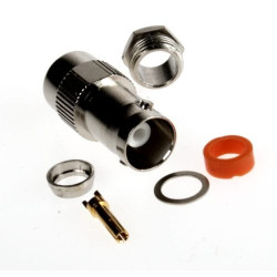 Gniazdo BNC skręcane na przewód koncentryczny RG58