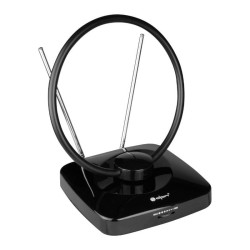 Antena TV DVB-T Pokojowa VHF/UHF FM, Filtr LTE, 42dB