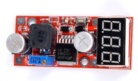 Przetwornica napięcia Step-Down LM2596 z wyświetlaczem, wyjście 1,5-35V / 3A