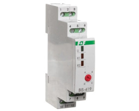 Przekaźnik bistabilny 2P 16A separowany 230VAC/DC 230VAC 4-funkcyjny BIS-419