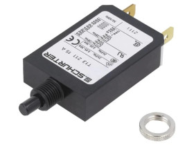 T13-211-15 Wyłącznik nadprądowy Iznam: 15A Uznam: 240VAC 28VDC SPST Bieguny: 1