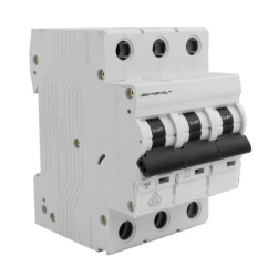 Wyłącznik nadprądowy S bezpiecznik 3-fazowy C32 (C 32A) 3-biegunowy 3P (400V AC) 3-modułowy 10kA VDE Doktorvolt