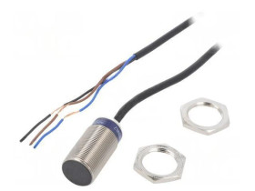XS118B3NAL2 Czujnik indukcyjny, Output: NPN / NO, 0÷8mm, 12÷24VDC, M18, 2m, Szczelność: IP68