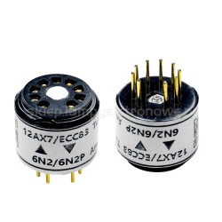 Adapter 12AX7 na 6N2P Gold
