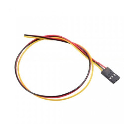 KABEL ZENSKI 3PIN 2.54->POJ KABLE L=40CM