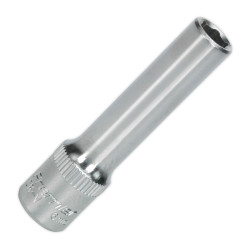 Sealey S1406D Walldrive Socket 6mm Deep 1/4"sq Drive