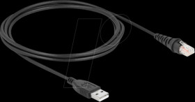 90611 Barcode scanner, cable, USB, straight, 2.0 m