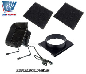 Pochłaniacz dymu i oparów 493 + 2 zapasowe filtry + adapter na rurę