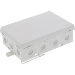 Wiska 10109428 Junction box (L x W x H) 125 x 86 x 41 mm Grey-white IP55