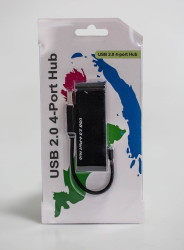 Hub USB USB 2.0 4 Magistrala USB USB A, RS PRO