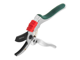 Sekator ogrodowy kowadełowy 195 mm aluminiowy średnica cięcia 18 mm 15G207 TOPEX