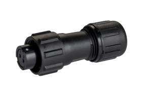 Złącze wielostykowe przemysłowe 2-pinowe Montaż na kablu Wtyczka RS PRO