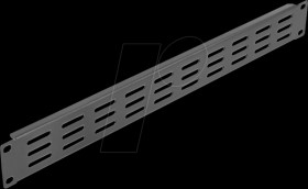 66679 19" Network Cabinet Panel with ventilation slots horizontal 1U b