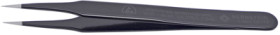 ESD SMD tweezers, uninsulated, antimagnetic, stainless steel, 120 mm, 5-051-UF-13
