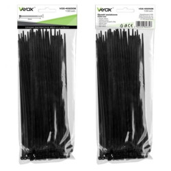 Opaski zaciskowe 4,5mm / 250mm czarne 100 szt. VOZ-45250B Vayox