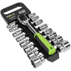 Sealey S01245 Siegen Socket Set 1/2&quot;Sq Drive 17pc