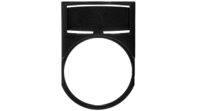 Szyld Opisowy 45X30mm Do Etykiet 24,6X11,4Mm Czarny 22Mm Prostokątny 024315