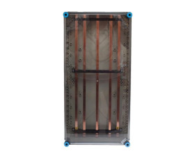 Skrzynka szynowa Mi, IP 65, wlk. 4 - 600x300x170, 250 A, 5-bieg. Mi 6452 2000665