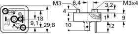 Valve panel plug, DIN shape A, 2 pole + PE, 400 V, 0.08-1.5 mm², 932967100