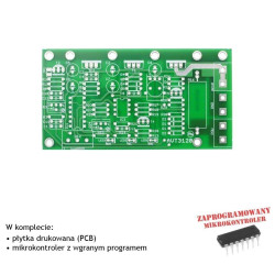 Automatyczna ładowarka akumulatorów ołowiowych - PCB i mikroprocesor do projektu AVT 3120