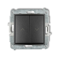 MINI Mechanizm łącznika żaluzjowego z podtrzymaniem grafitowy 11MWP-88