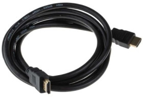 Zespół cyfrowych kabli wideo i monitorowych 2m Wtyk HDMI to Wtyk HDMI Czarny