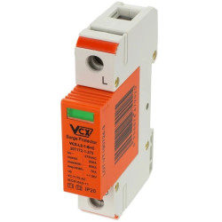 Ogranicznik przepięć Typ T1+T2 1P 20-50kA 1,5kV VCXBC1P7KA