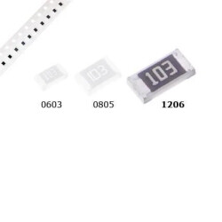 Rezystor 47 kom, 5%, 0,25 W, SMD 1206