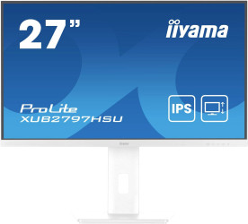 Iiyama ProLite XUB2797HSU-W2 Monitor EEK E (A - G) 68.6 cm (27 cal) 1920 x 1080 px 16:9 1 ms HDMI, DisplayPort, słuchawk