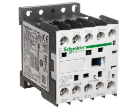 Stycznik mocy, AC3, 9A, 3P, 1NO, cewka 220/230VAC, zaciski skrzynkowe TeSys K LC1K0910M7