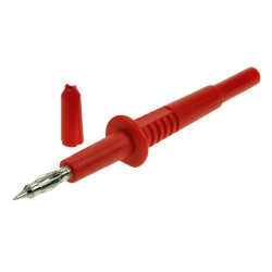 KOŃCÓWKA SONDA POMIAROWA CZERWONA 20.157.2 GNIAZDO BANAN 4mm 32A 1000V AMASS
