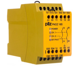 Przekaźnik bezpieczeństwa 2N/O PNOZ 16S 24VDC/230 VAC 774076, 1-W0IV7