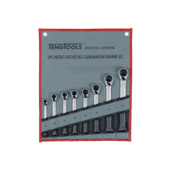 Teng 6508RMM Ratcheting Combination Spanner Set, 8 Piece