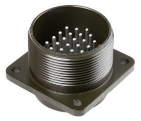 Złącze 24-pinowe Żeński Amphenol Industrial Męski Montaż w puszce MIL-DTL-5015 rozmiar 24