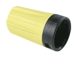 Osłona gumowa odciążająca, Osłona kabla, żółta, do użytku z: Złącze BNC RearTWIST