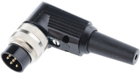 Wtyk Din 6 -pinowe Męski Montaż na kablu M16 250 V AC