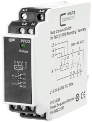 Przekaźnik monitorujący 400 V/AC (max) 2 zestyki przełączne Metz Connect 110292032230 1 szt.