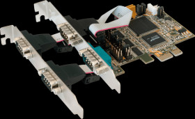 EX-44064 EXSYS PCIe Card 4S Serial RS-232, Chip set