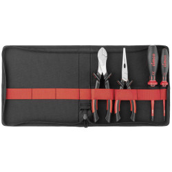 Cimco 104043 VDE Tool Kit 4-piece Electrician Set VDE-GS Tested