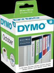 S0722480 DYMO labels for LabelWriter, 59 x 190 mm