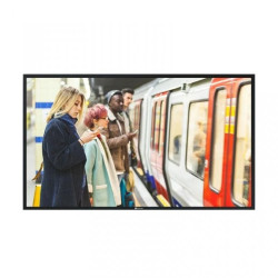 Monitor IPS 65” 4K UHD w metalowej obudowie do pracy 24/7 CCTV SDI HMQ-6501