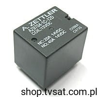 AZ9704-1C-12D Relay 12VDC 40A THT ZETTLER
