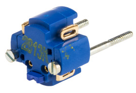 Listwa zaciskowa przycisku Saia-Burgess blokada Blok styków 1CO