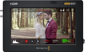 Blackmagic Design BM-HYPERD/AVIDA12/5HDR Monitor 12.7 cm 5 cal Audio-Line-in, Audio-Line-out, HDMI, SDI