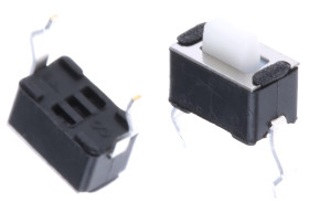 Klosz do przycisku dotykowego SPST 50 mA przy 24 V DC 5mm 1.5mm