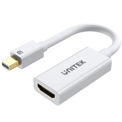 UNITEK ADAPTER MINIDISPLAYPORT-HDMI 4K, Y-6331