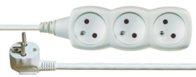 P0313 przedłużacz elektryczny z uziemieniem 3x gniazda, 3m