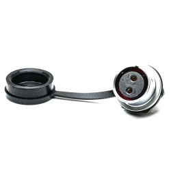 Złącze wielostykowe przemysłowe 2-pinowe M20 Montaż przedni Gniazdo RS PRO