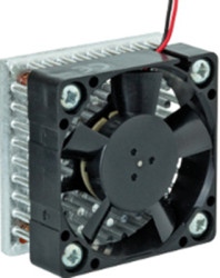 CPU cooler, 12 V, ball bearing, 22 dB, (H x W x D) 20 x 50 x 50 mm, HXB50E12