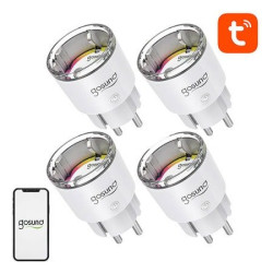 Inteligentne gniazdko WiFi Gosund EP2 4 szt. 10A Tuya